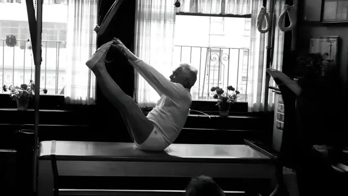 Joe Pilates en el Cadillac